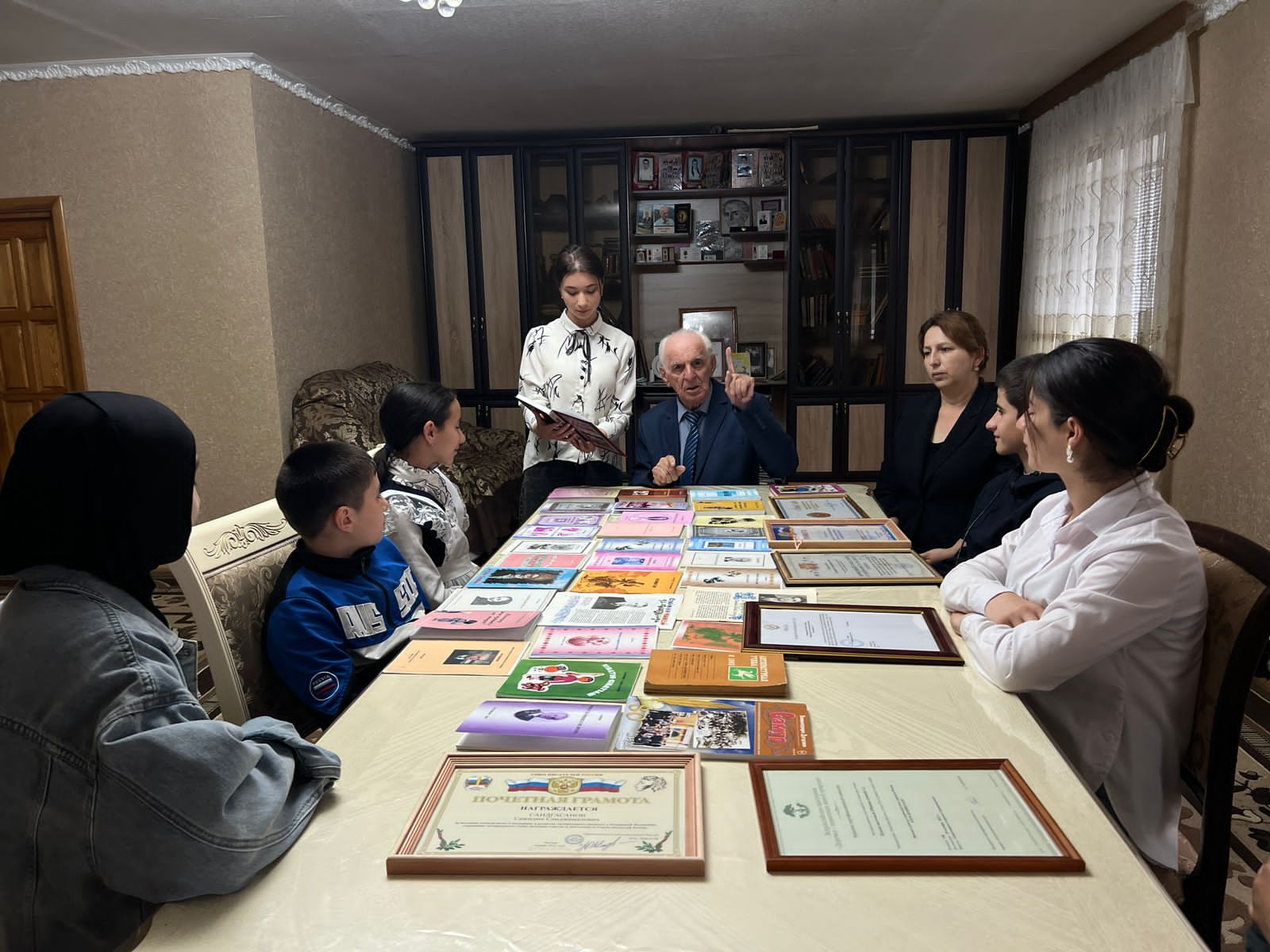 В гостях у Сажидина Саидгасанова.